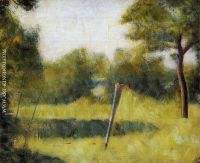 The Clearing Landscape with a Stake 