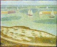 Port en Bessin Entrance to the Outer Harbor