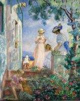 Girls on the Terrace Sainte Maxime