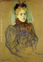 May Milton seated