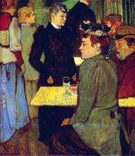 A corner in a dance hall