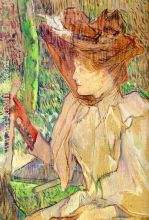 Woman with Gloves aka Honorine Platzer 1890 