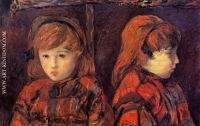 Double Portrait of a Young Girl