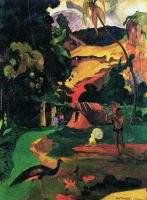 Landscape with pfauen Matamoe 