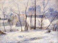 Winter Landscape Effect of Snow