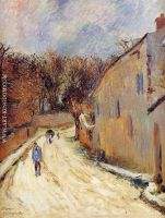 Osny rue de Pontoise Winter