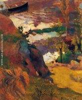 Fishermen and Bathers on the Aven