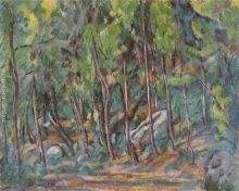 In the forest of Fontainebleau