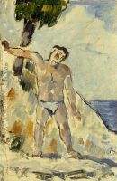 Bather with Arms Spread