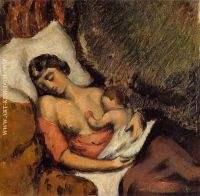 Hortense Breast Feeding Paul