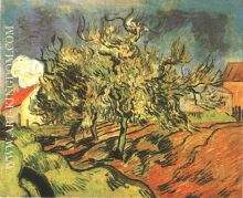 Paysage avec trois arbres 1890