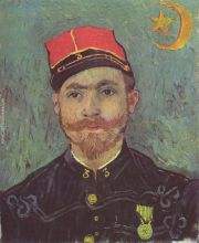 Portrait of Milliet Second Lieutanant of the Zouaves