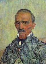Portrait of Trabuc an Attendant at Saint Paul Hospital