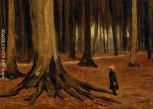 A Girl in a Wood