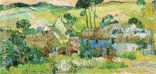 Hameau sur une colline 1890