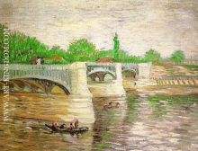 The Seine with the Pont de Clichy
