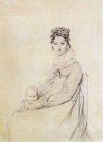Madame Alexandre Lethiere born Rosa Meli and her daughter Letizia