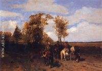 Kazakhs pytajacy on the way