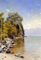 Fishing on Lac Leman