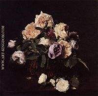 Roses in a Basket on a Table