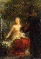 Woman at Her Toillette