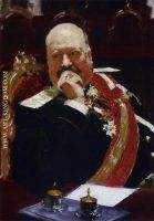 Portrait of Vice Minister of the Interior cavalry general and member of State Council Count Aleksey Pavlovich