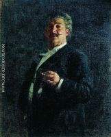 Portrait of painter and sculptor Mikhail Osipovich Mikeshin
