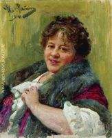 Portrait of writer dramatist poetess and translator Tatiana Lvovna Schepkina Kupernik