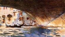 Under the Rialto Bridge