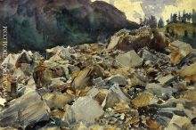 Purtud Alpine Scene and Boulders