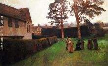 A Game of Bowls Ightham Mote Kent