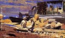 Waiting for the Boats