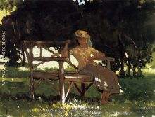 Woman on a Bench
