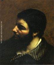 Self Portrait with Striped Collar