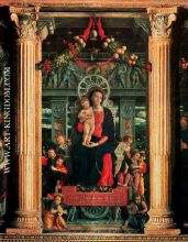 Madonna with Child Enthroned 