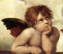 The Sistine Madonna detail 