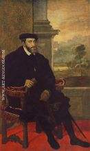 Portrait of Charles V Seated