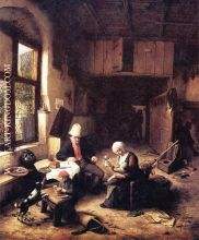 Inside a Peasant s Cottage
