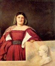 Portrait of a Woman called quot La Schiavona quot