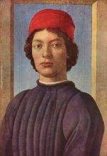 Portrait of a philosopher with red cap