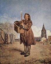 Savoyard with a marmot