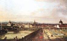 View of Vienna from the Belvedere
