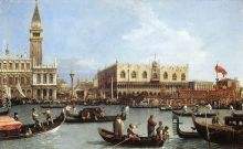 Return of the Bucentoro to the Molo on Ascension Day
