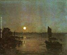 Moonlight A Study at Millbank