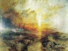 Slavers Throwing Overboard the Dead and Dying Typhon Coming on