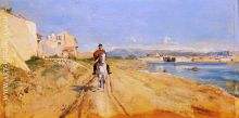 Self Portrait Along The Route De La Salice Antibes