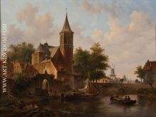 Town View, Probably The Hague