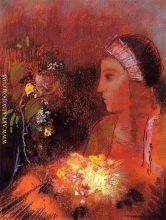 Woman with Flowers