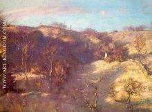 Afternoon Shadows Mystic Connecticut 1910