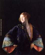 The Blue Mandarin Coat